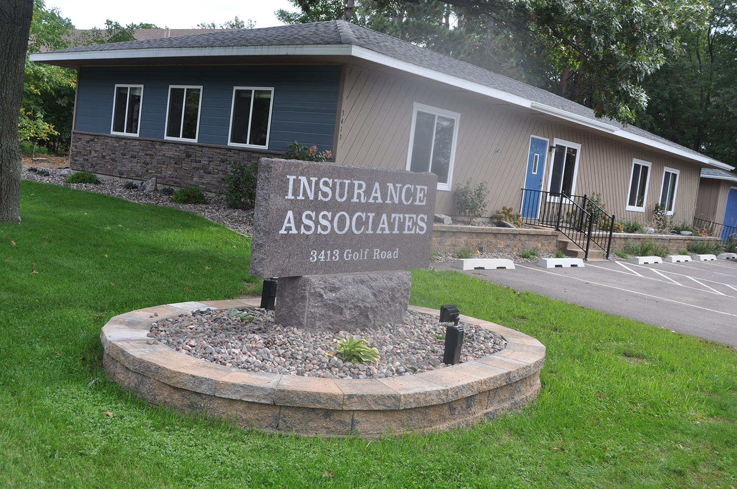 Front of Insurance Associates building